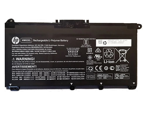 HP HW03XL - HW03XL Original Laptop Notebook Battery (1 Yr Warranty)