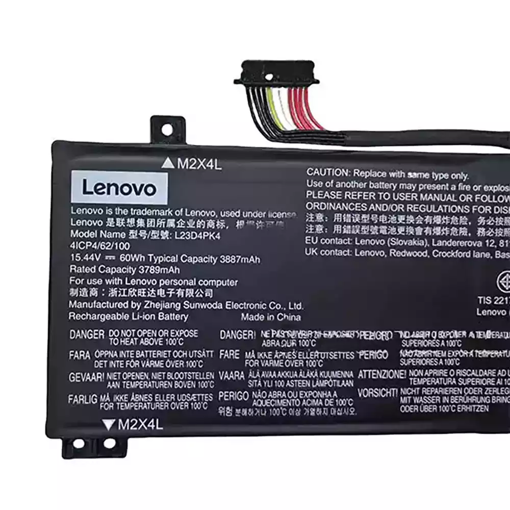 LENOVO L23M4PK4 - L23M4PK4 Original Laptop Notebook Battery (1 Yr Warranty)