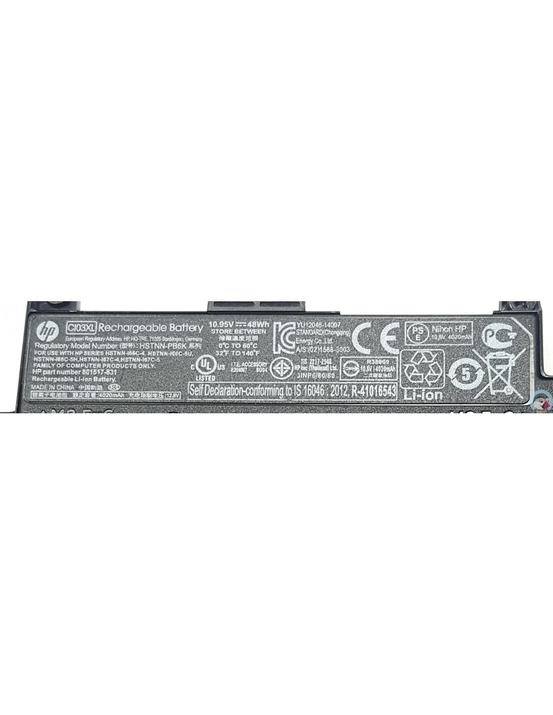 HP 801517-232 - CI03XL Original Laptop Notebook Battery (1 Yr Warranty)