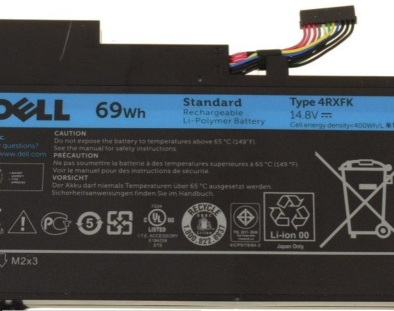 DELL 4RXFK - L421X Genuine Original Laptop Notebook Battery (1 Yr Warranty)
