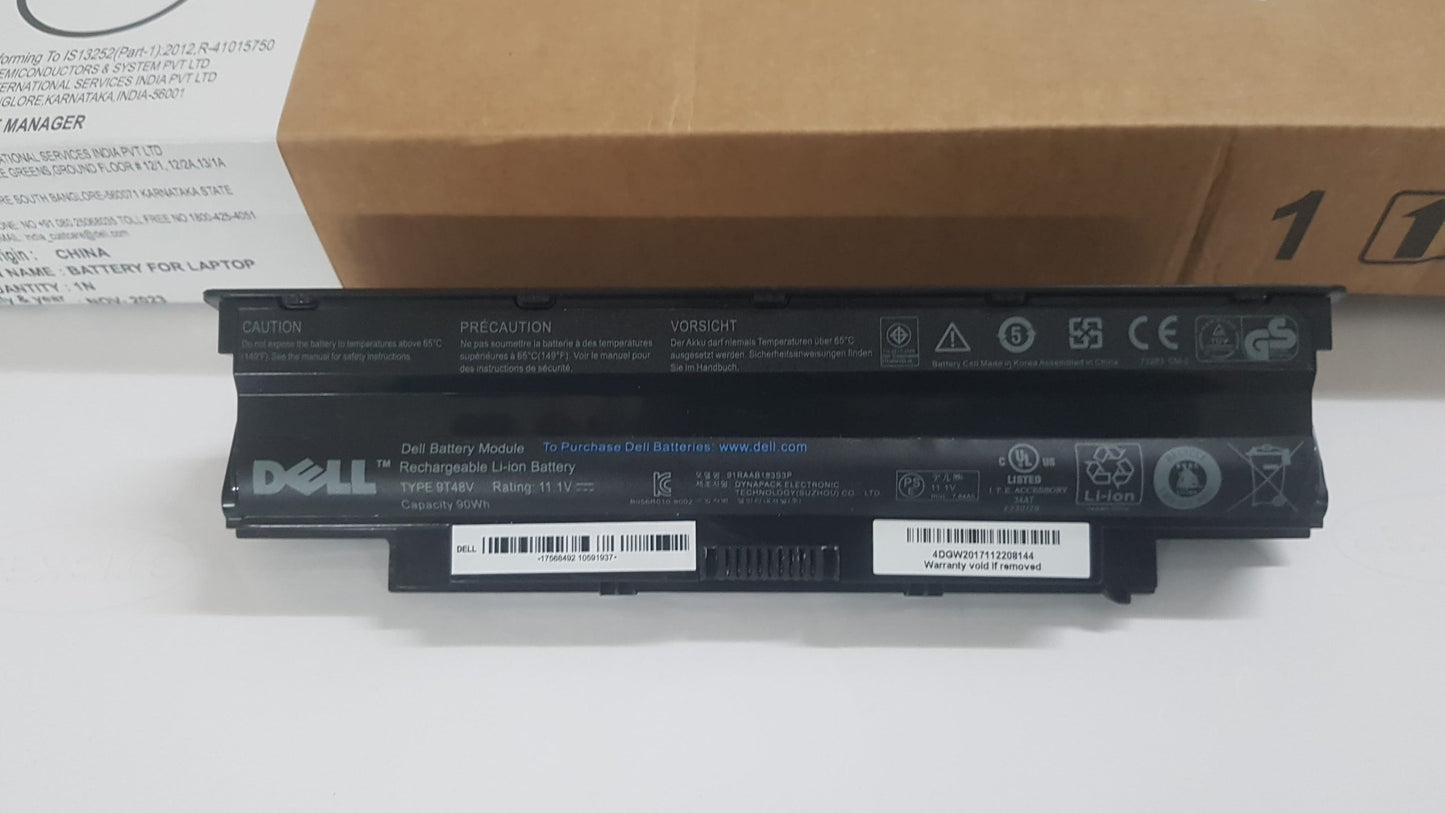 DELL 9T48V - 9T48V Genuine Original Laptop Notebook Battery (1 Yr Warranty)