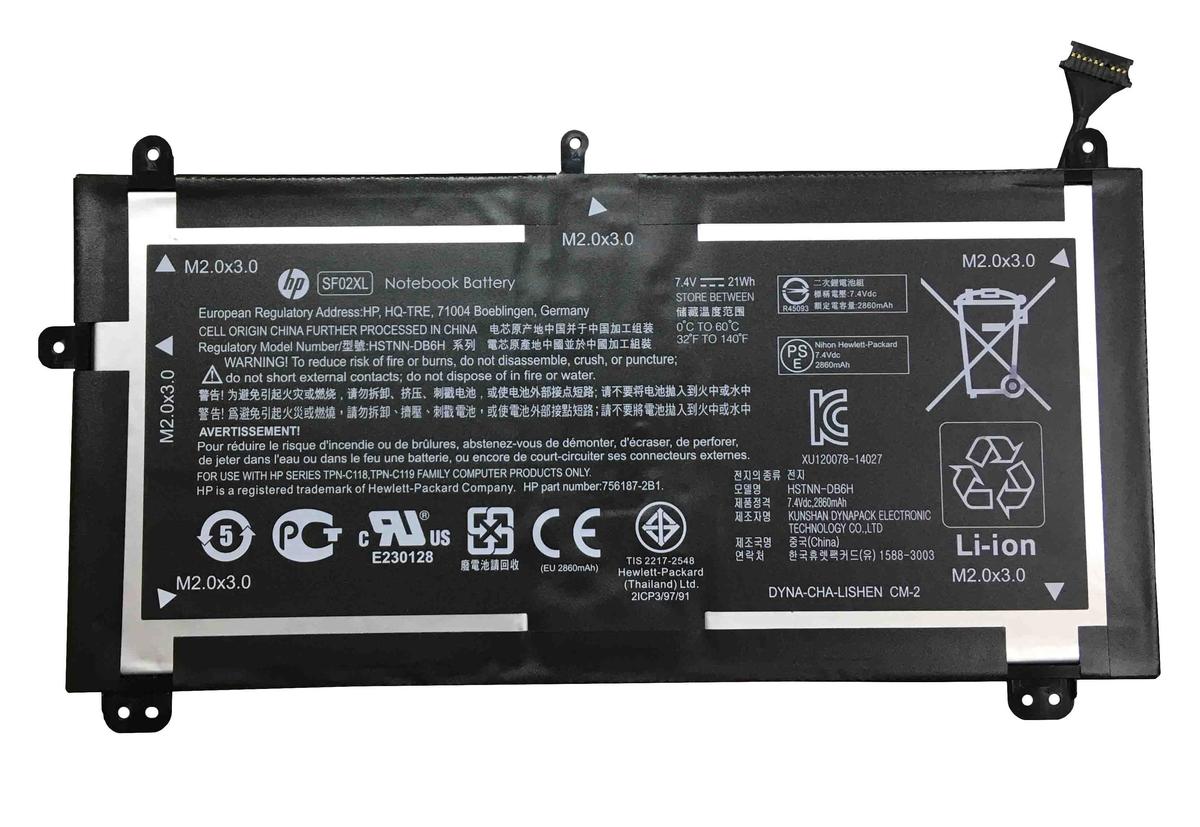 HP SF02XL - SF02XL Original Laptop Notebook Battery (1 Yr Warranty)