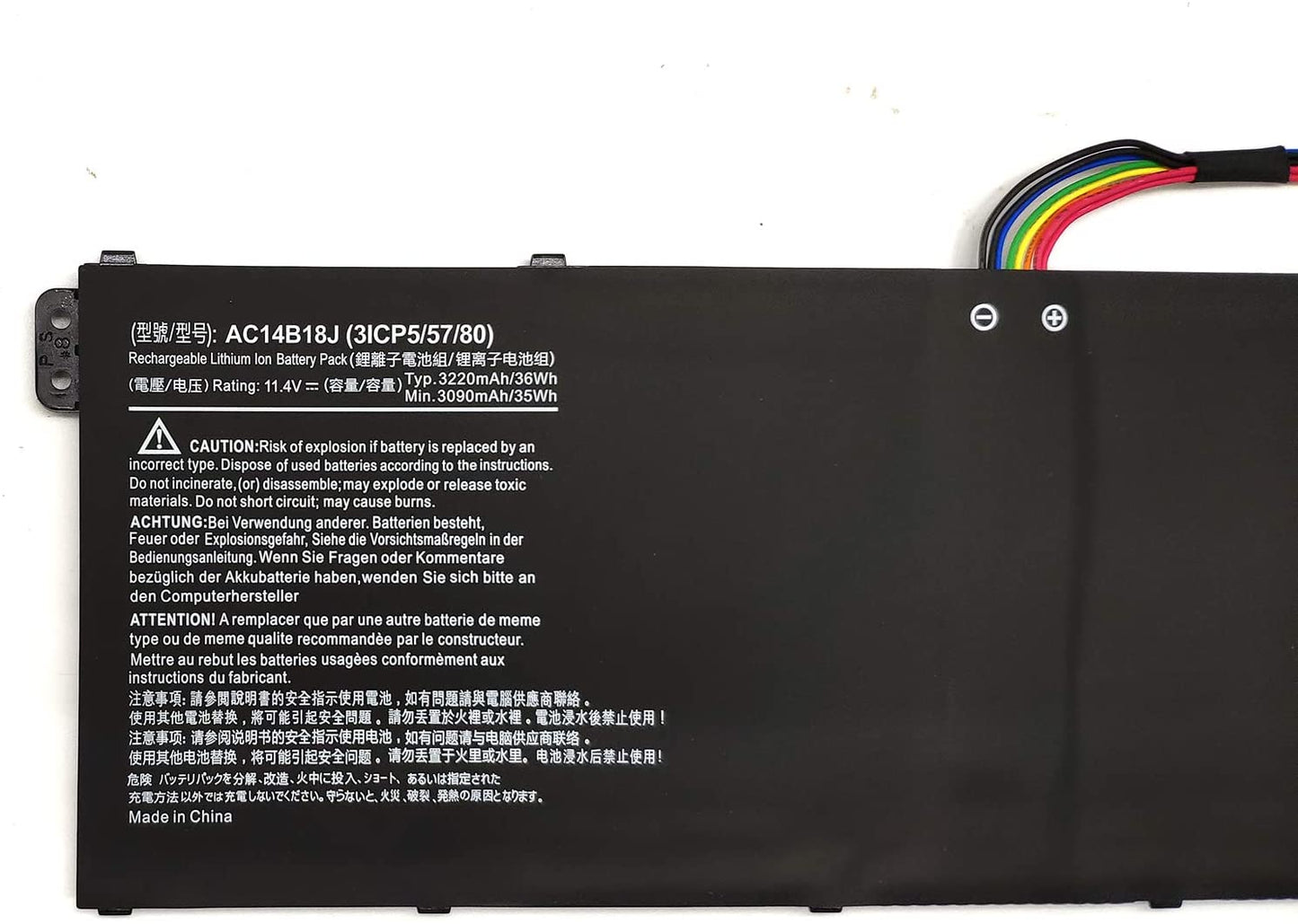 ACER AC14B13J - AC14B18J Original Laptop Notebook Battery (1 Yr Warranty)