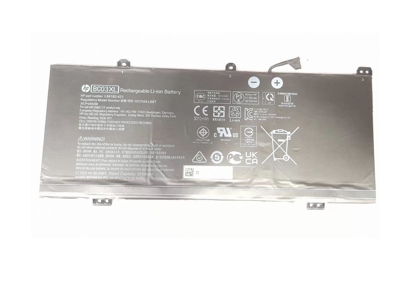 HP BC03XL - BC03XL Original Laptop Notebook Battery (1 Yr Warranty)