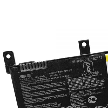 ASUS C21N1638 - C21N1638 Original Laptop Notebook Battery (1 Yr Warranty)