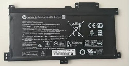 HP WA03XL - WA03XL Original Laptop Notebook Battery (1 Yr Warranty)