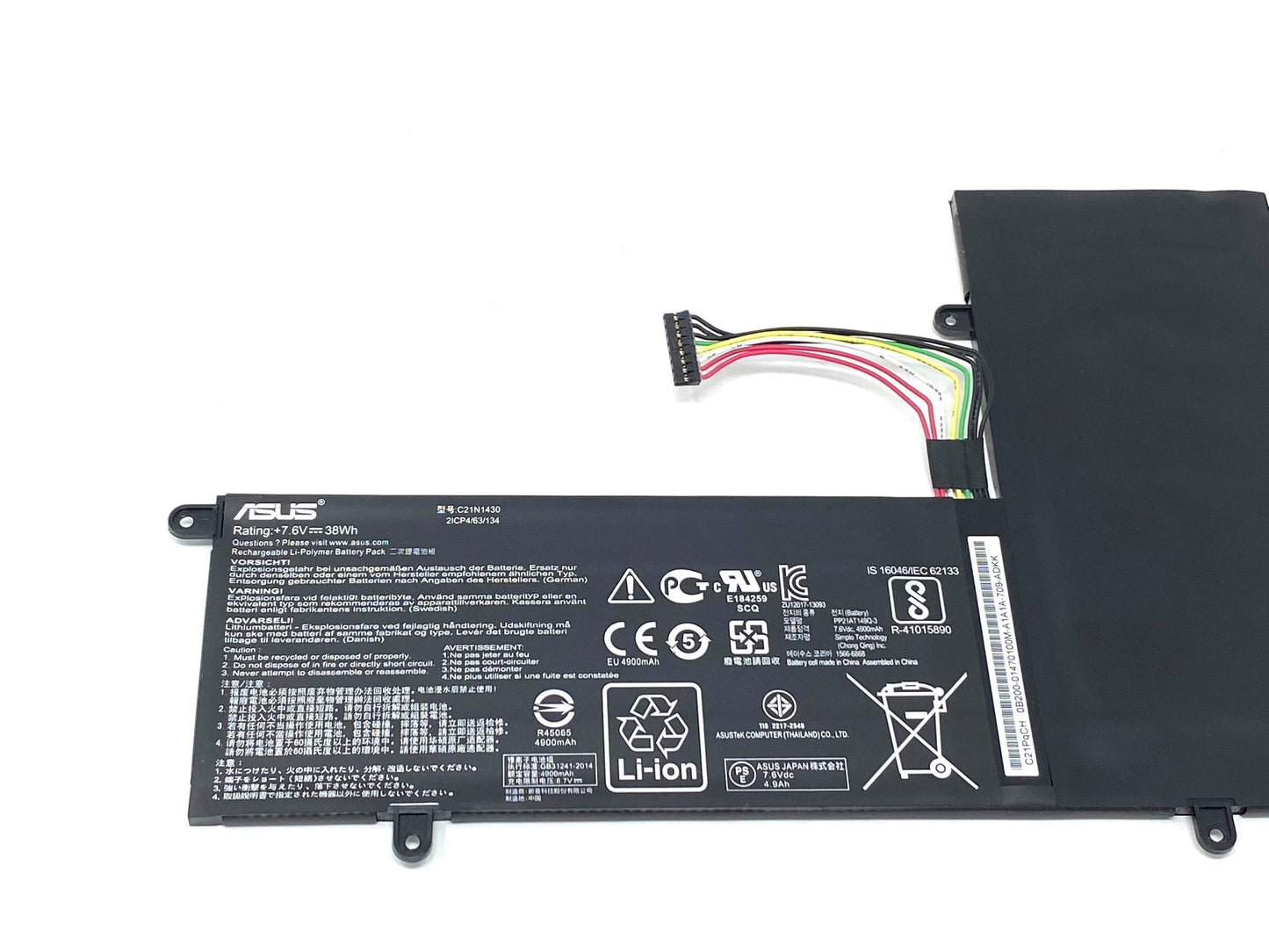 ASUS C21N1430 - C21N1430 Original Laptop Notebook Battery (1 Yr Warranty)