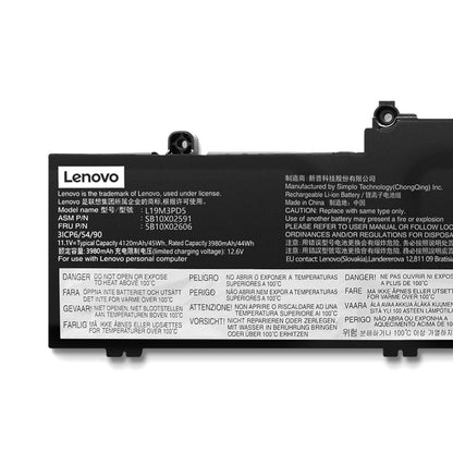 LENOVO 5B10X02600 - L19M3PD5 Original Laptop Notebook Battery (1 Yr Warranty)