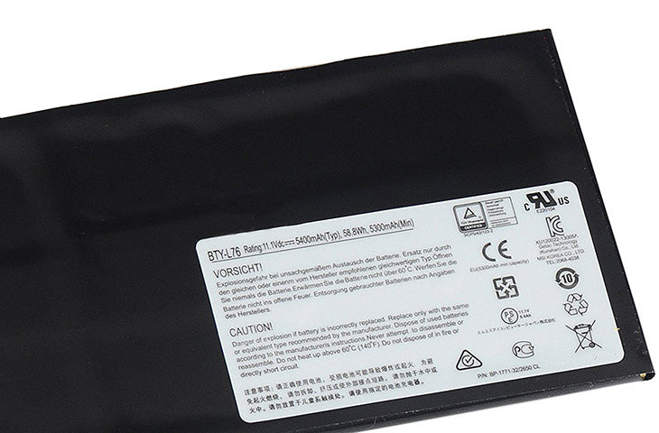 MSI BTY-L76 - BTY-L76 Genuine Original Laptop Notebook Battery (1 Yr Warranty)