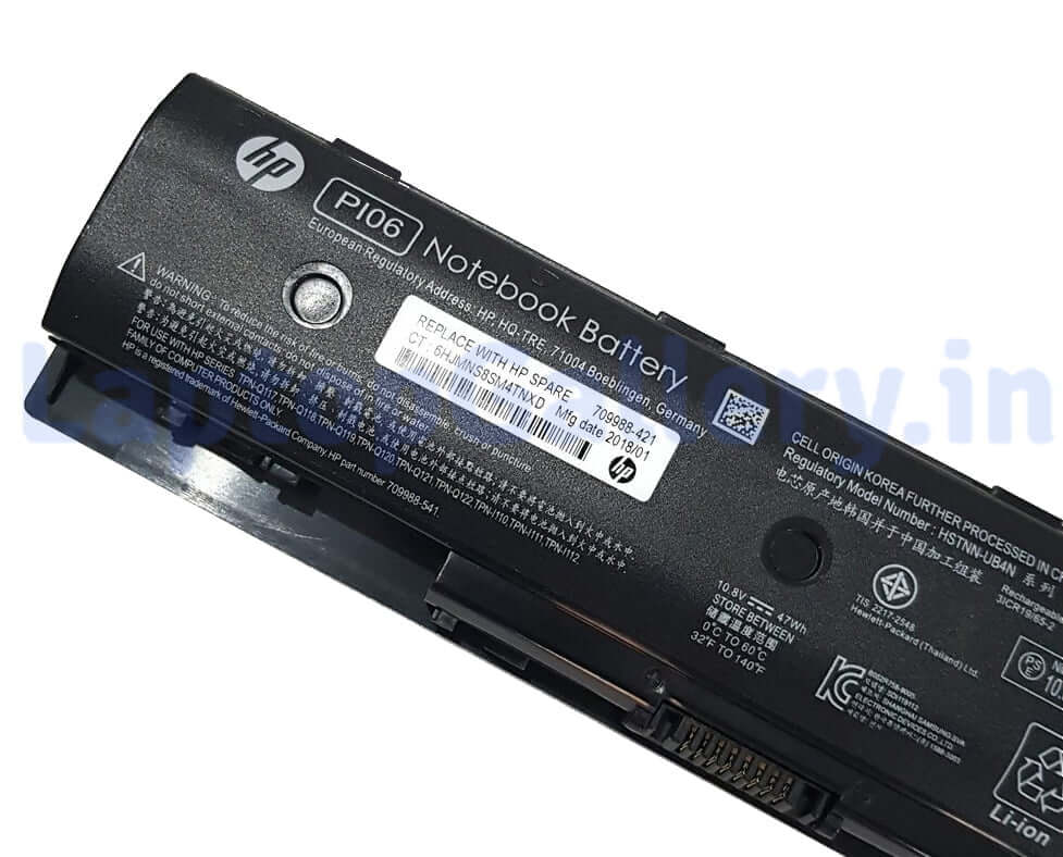 HP HSTNN-YB40 - PI06 Original Laptop Notebook Battery (1 Yr Warranty)
