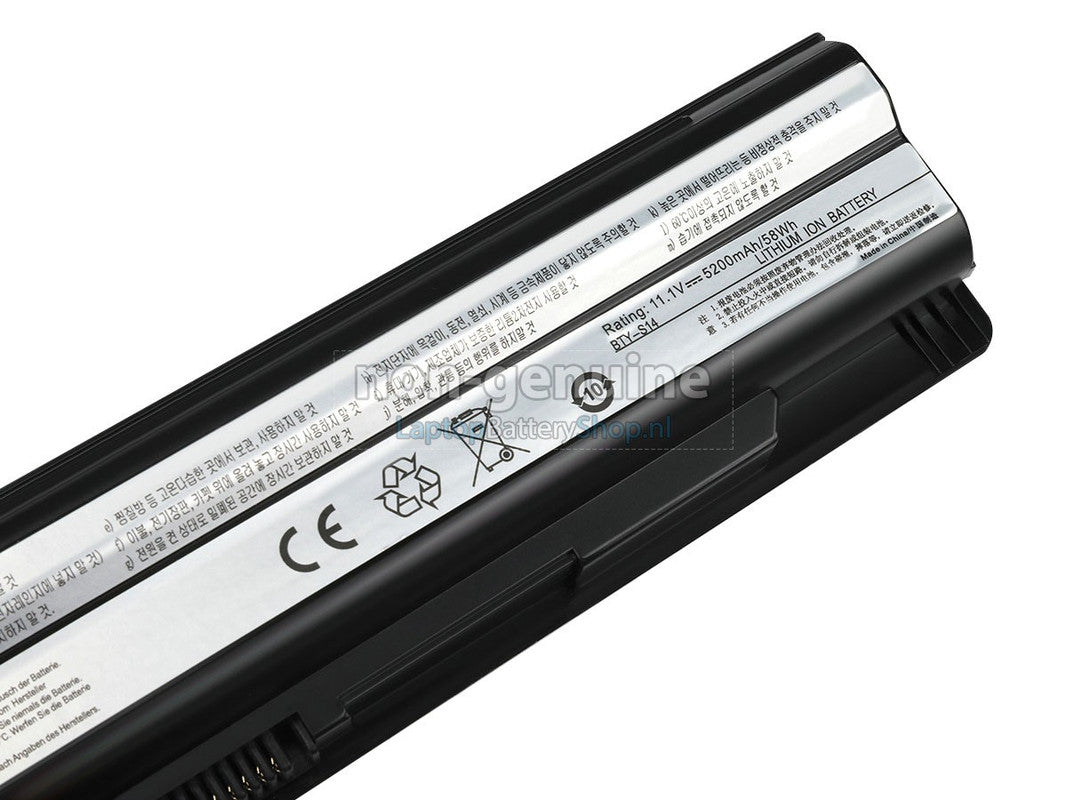 MSI BTY-S14 - BTY-S14 Genuine Original Laptop Notebook Battery (1 Yr Warranty)