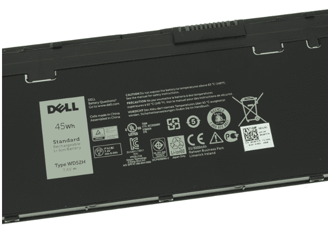 DELL WD52H - WD52H Genuine Original Laptop Notebook Battery (1 Yr Warranty)