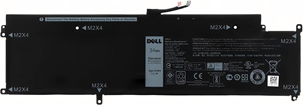DELL XCNR3 - XCNR3 Genuine Original Laptop Notebook Battery (1 Yr Warranty)