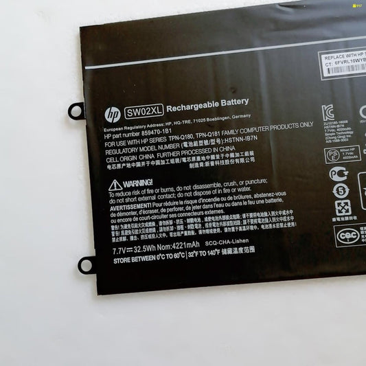 HP SW02XL - SW02XL Original Laptop Notebook Battery (1 Yr Warranty)