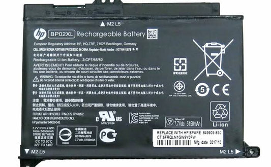 HP BP02XL - BP02XL Original Laptop Notebook Battery (1 Yr Warranty)