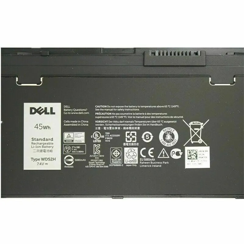 DELL WD52H - WD52H Genuine Original Laptop Notebook Battery (1 Yr Warranty)