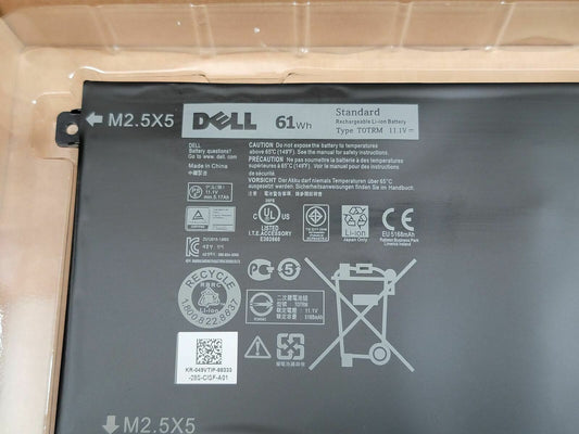 DELL T0TRM - T0TRM Genuine Original Laptop Notebook Battery (1 Yr Warranty)